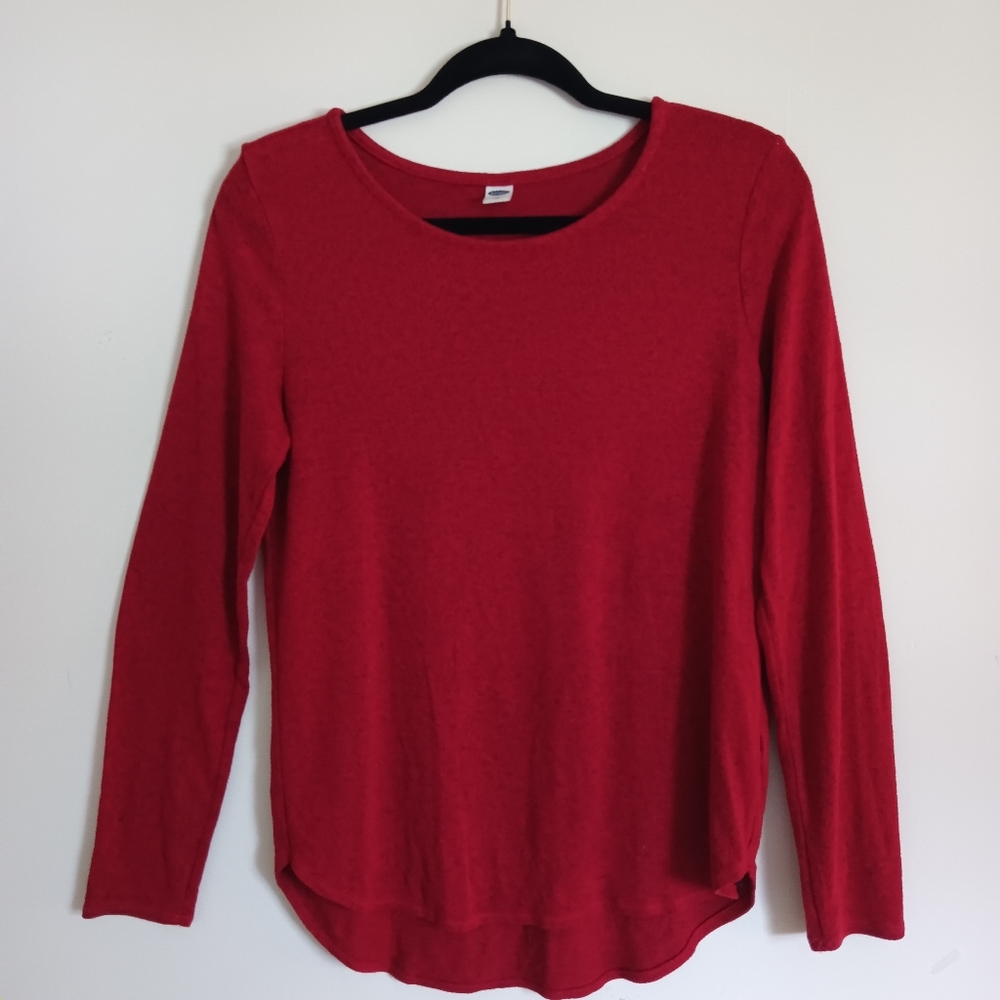 Old Navy ladies top, red, small